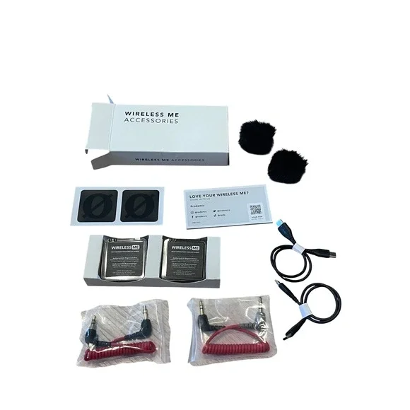 Rode Wireless ME Compact Wireless Microphone System Black Audio Kit WME H76