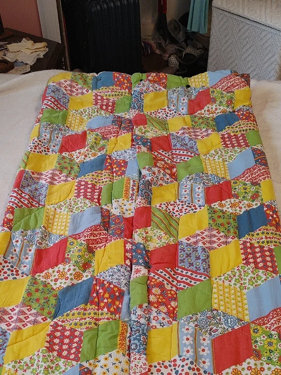 Groovy Sleeping Bag 1960's 1970's