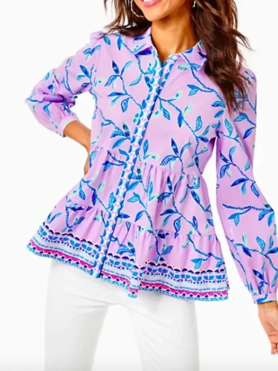 LILLY PULITZER Kenna Stretch Top