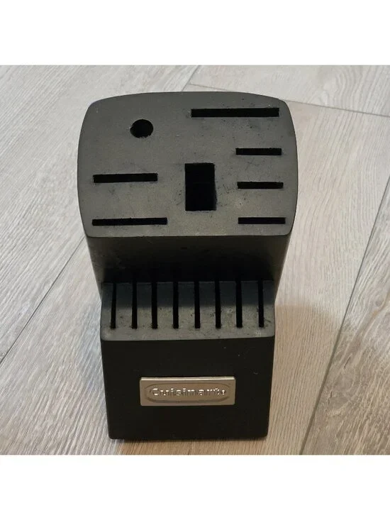 Cuisinart Black Wood Storage 10 Slot Knife Block