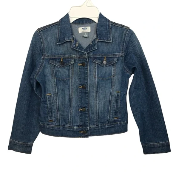 Old Navy Kids Denim Jacket | Blue | Small (6-7)