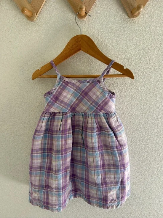 Cute Purple Toddler Dress