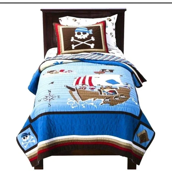 Circo Pirate Adventure Twin Quilt 88