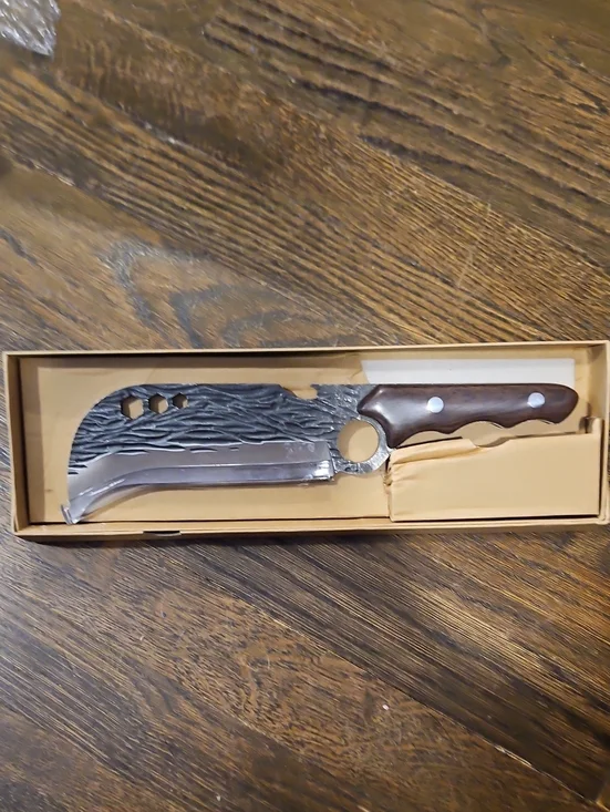 Coolina Meat cleaver, Cleaver Knife Boning Knife Hook Chopped Bone Tungsten
