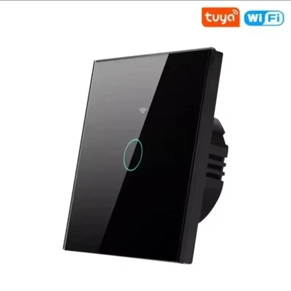 Tuya US Wifi Smart Wall Switch RF433 1 Gang‎ Touch Sensor Light Switch