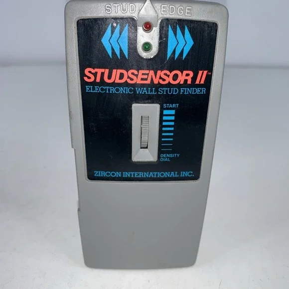 Vintage Zircon StudSensor 2‎ Electronic Wall Stud Finder Works II Working Tested