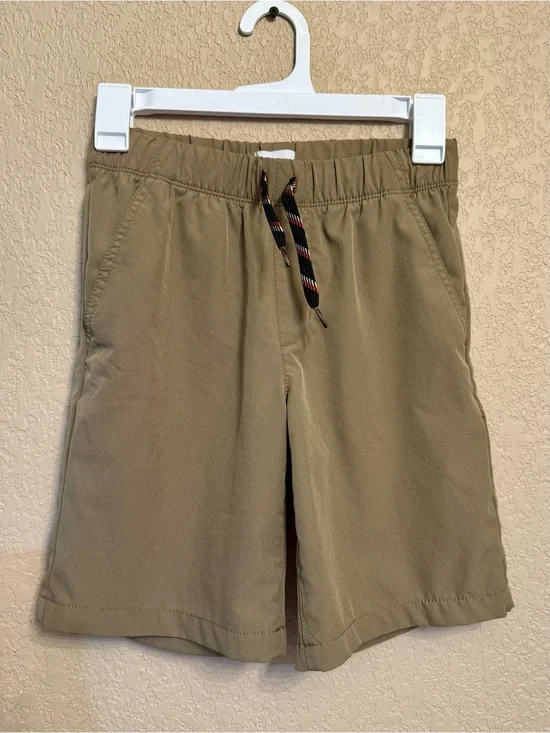 Old Navy Kids Olive Drawstring Athletic Shorts