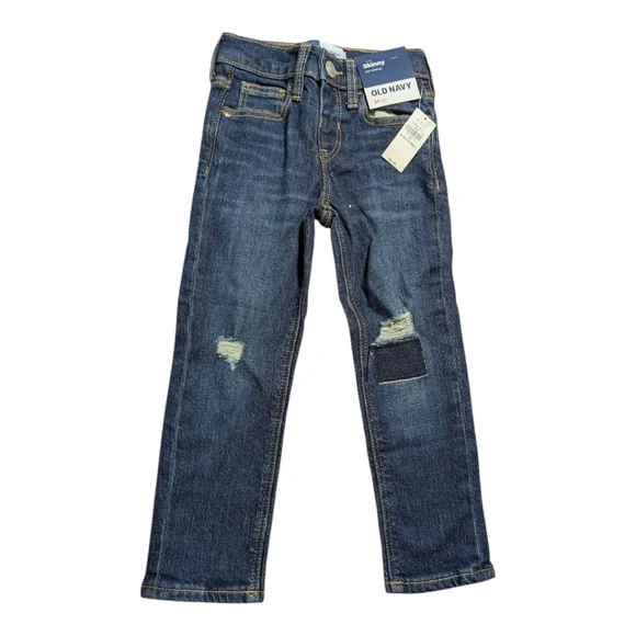 Old Navy Boy's Skinny 360 Stretch Blue Jeans Size 3T