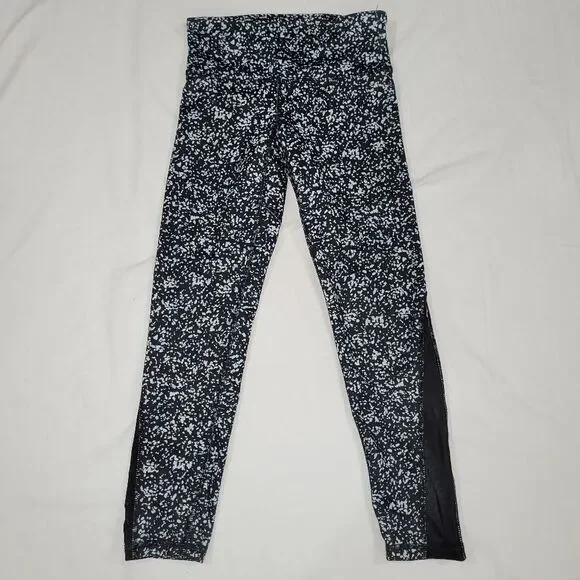 Old Navy Active Size S 6-7 Mid-Rise Elevate Mesh-Trim Go-Dry Performance Legging