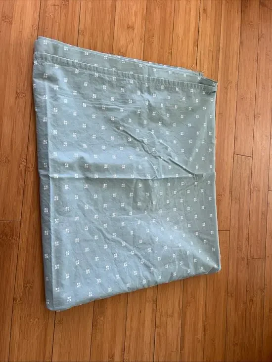 FULL SIZE Flat Sheet Performance 100% Organic Cotton Threshold Sage Green