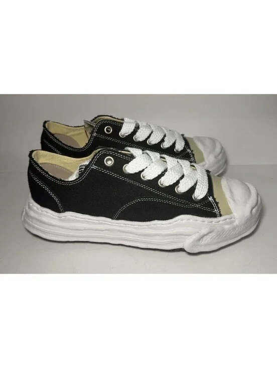 Maison Mihara Yasuhiro Original Sole Low Top Sneakers Black Size EU 45