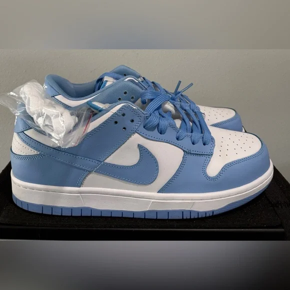 NEW‎ Size 13 Nike Dunk Low UNC 2021 University Blue White DD1391-102