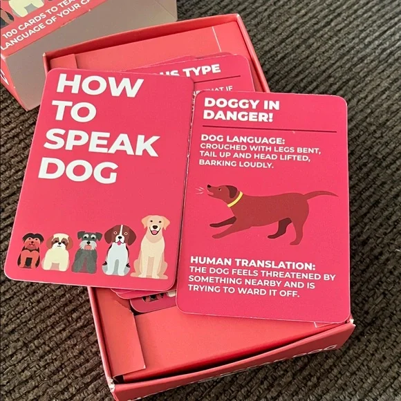 How to Speak Dog Card Set - 100 cards