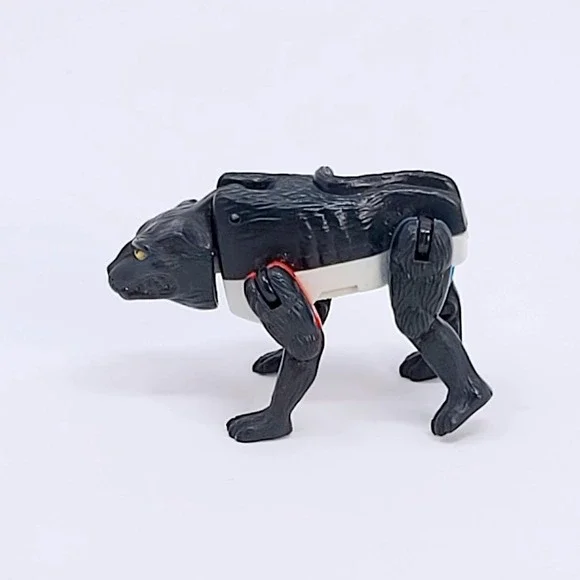TRANSFORMERS Beast Wars McDonald's Happy Meal Black Panther Toy CAKE TOPPER