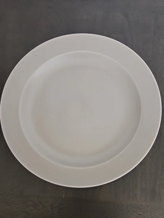 Crate&Barrel Paige Gray Stoneware 9