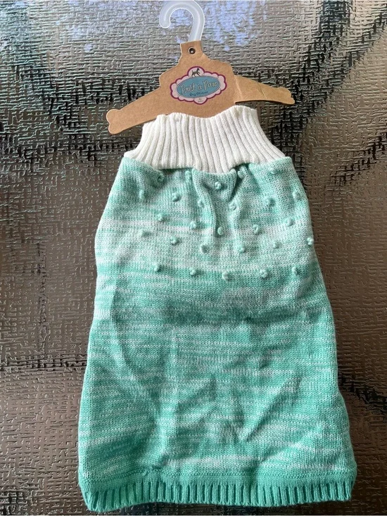Pret A Paw Dog Couture Sweater Large 16-20” 15-23 Lbs NWT