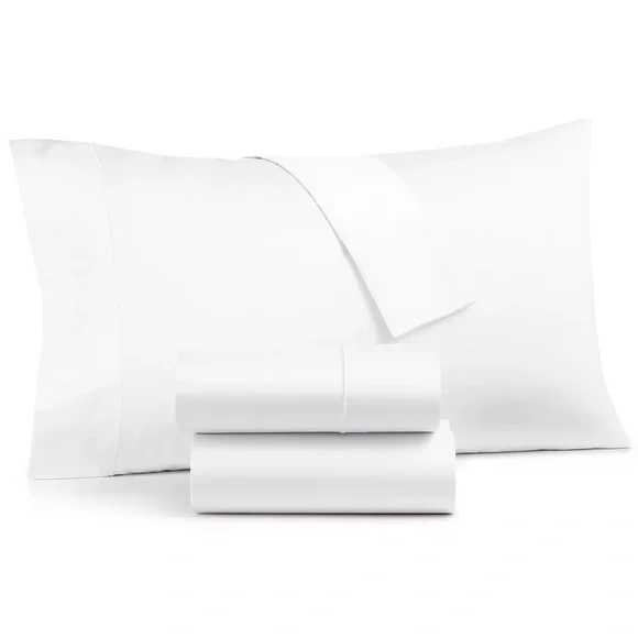 Charter Club Sleep Luxe 800 Thread Count 100% Cotton FLAT Sheet Queen NEW