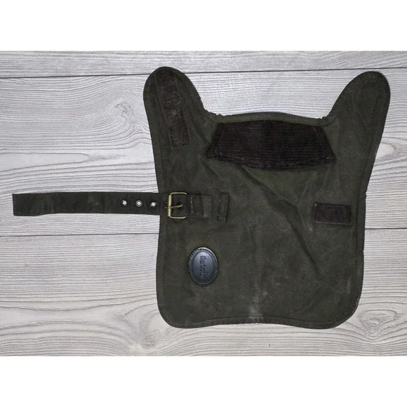 Barbour Wax Dog Coat  - Waterproof Olive Green - 100% Cotton - Size XS