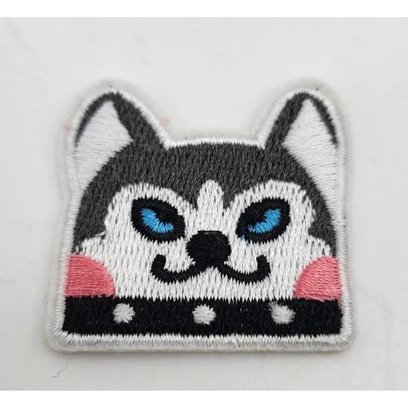 Husky Dog‎ Head Patch