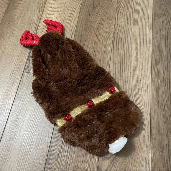 Pet Holiday‎ Small Dog Reindeer Costume With Jungle Bells
