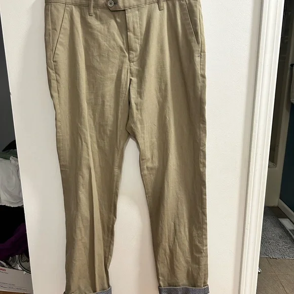 Ted‎ Baker Men's Sz 34 Tan Dress Pants