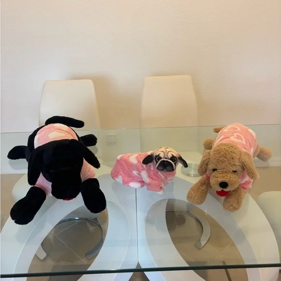 For your furry animals pink 🩷sweaters.