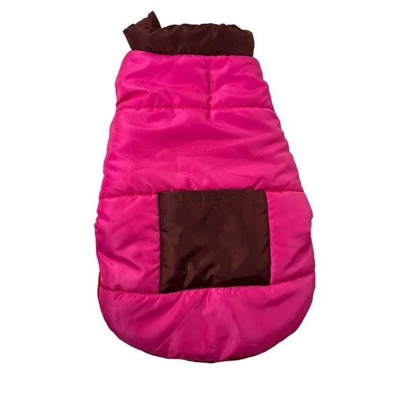 Boots & Barkley Puffer Dog Jacket Hook and Loop Closure‎ Size Medium