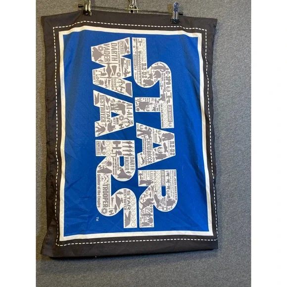 Star Wars Kohls Collection Blue Blueprint Sheet and One Pillowcase Set‎