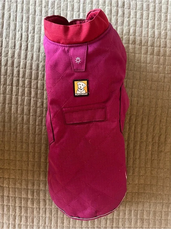 Ruffwear Purple and Maroon XS Dog Jacket