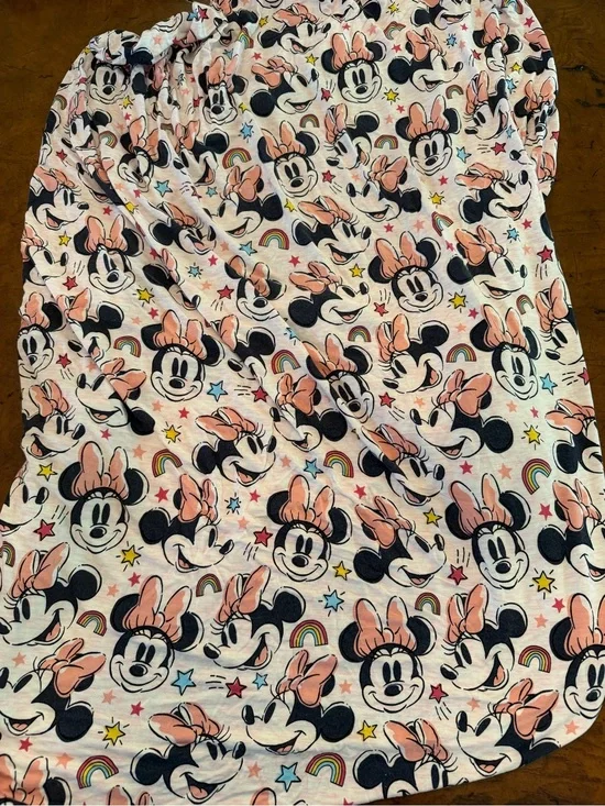 Little sleepies minnie forever crib sheet standard