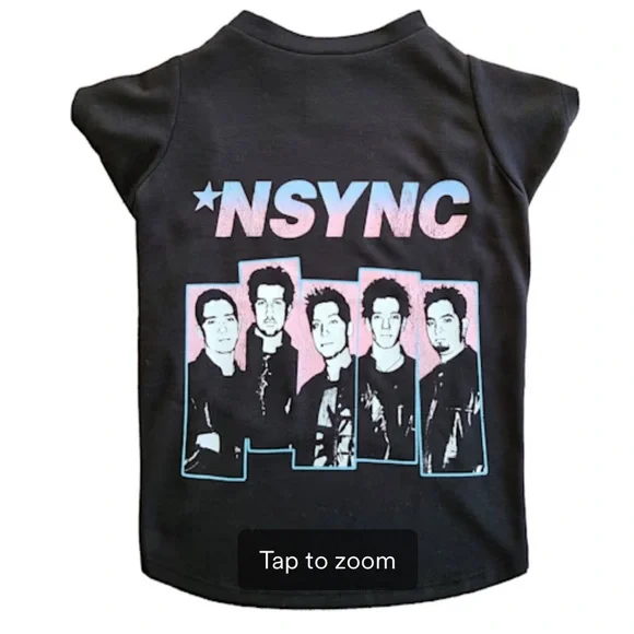 NEW NSYNC Y2K Dog tee t-shirt XS