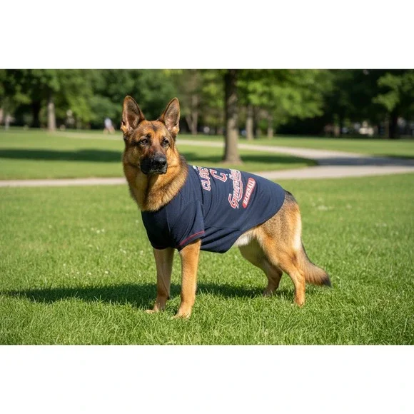 Cleveland Guardians MLB Pet‎ Tee Shirt Navy Blue Dog Jersey XL CLG-4014-XL