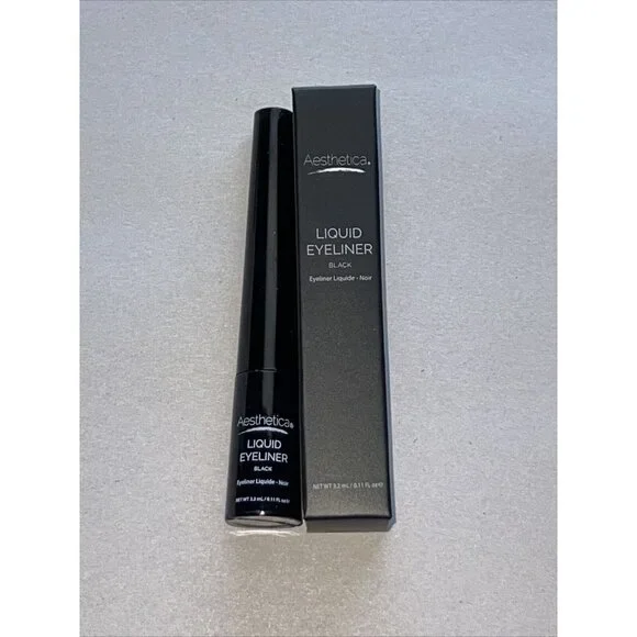 $25 Aesthetica NIB Women‎ Black Liquid Eyeliner Felt Tip 3.2ML Cat Eye Winged