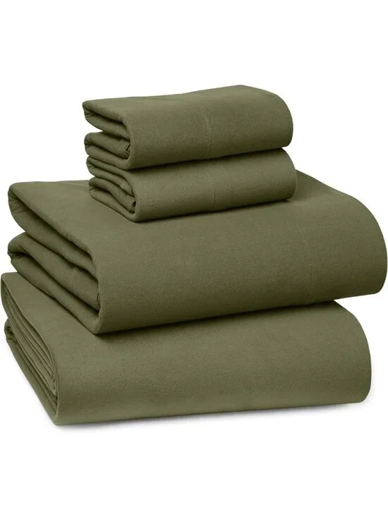 Ultra Soft Flannel Queen Sheet Set - Cozy 15