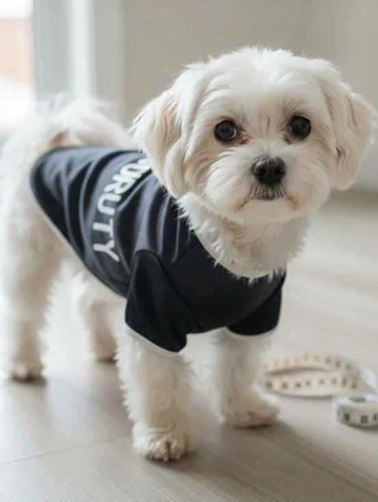 Black 'SECURITY' Dog Shirt Costume