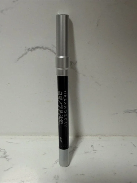 NEW w/o BOX Urban Decay 24/7 Glide-On Eye Pencil - Zero Black .003 oz