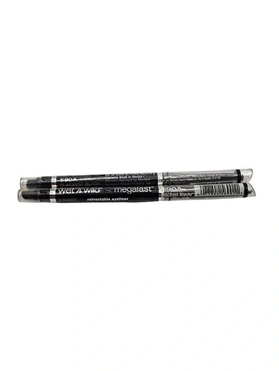 Wet n Wild MegaLast Retractable Eyeliner - Black 2 pc FINAL PRICE DROP