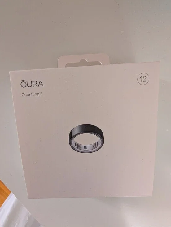 OURA Ring 4 - Black -Size 12