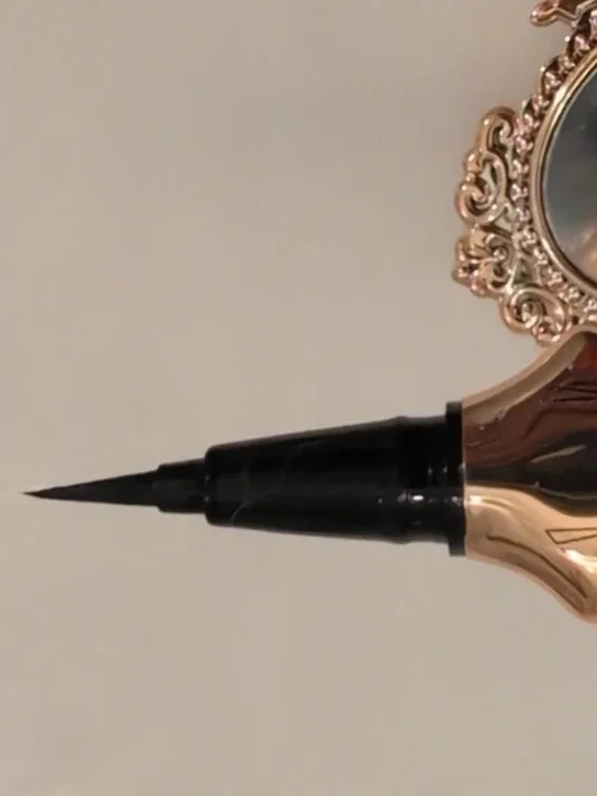 Kaqi Liner, Magic Mirror Liquid Eyeliner Black Sleek Felt Tip, New