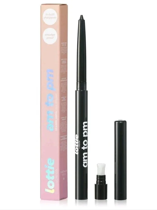 Lottie London AM To PM Retractable Eyeliner In Black
