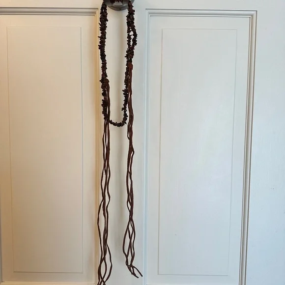 Beaded western wrap necklace or belt
