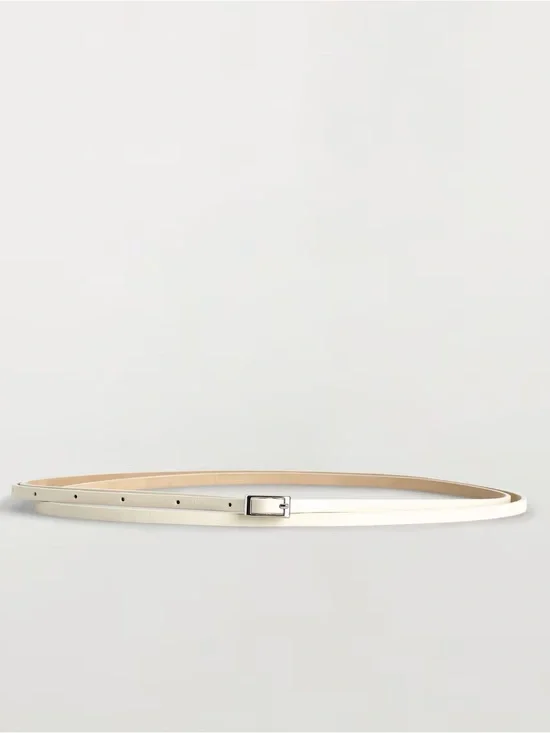 NWT (size M/L) COS SKINNY DOUBLE-WRAP LEATHER BELT