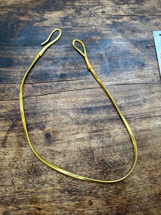 Silver snake style belt