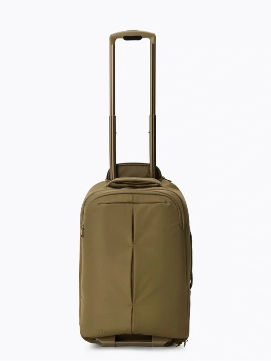 NWT- BEIS The Pro Rolling Backpack  in “Khaki” Carry-On Rolling Travel Bag