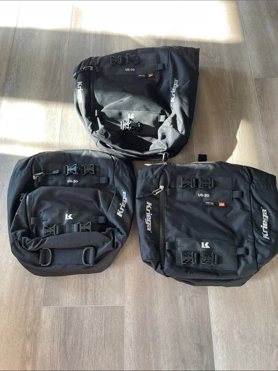Kriega US-Two 20 Drypack's, One 30 liter