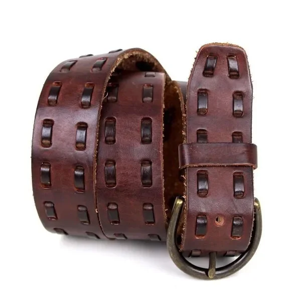 Mossimo Supplay BROWN GENUINE LEATHER 1 3/8