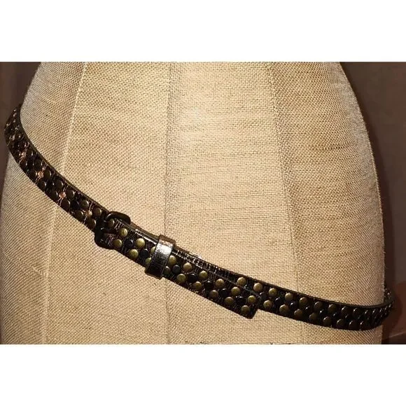 J Crew multi colored metal belt. Size Small. See description for details.