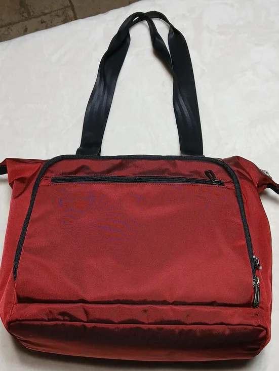 Briggs & Riley Transcend Cabin Travelware Red Carry On Duffle Bag