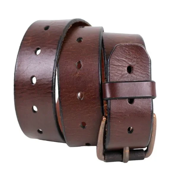 CLASSIC BROWN GENUINE LEATHER 1.5