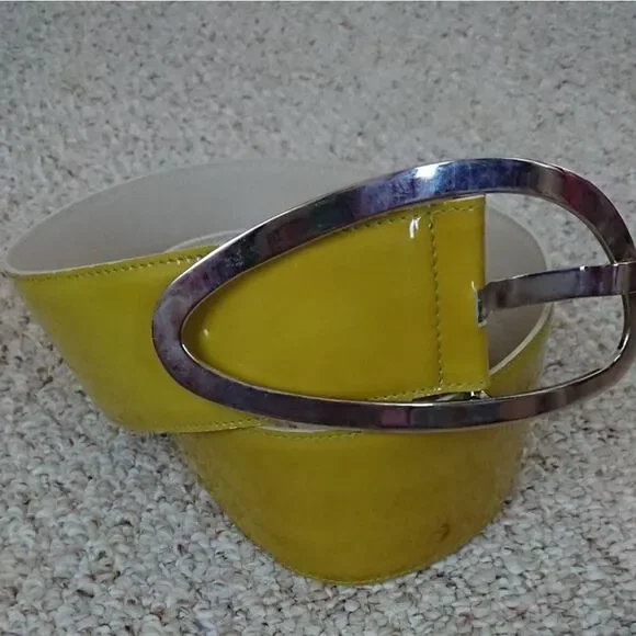 giuseppe zanotti yellow belt